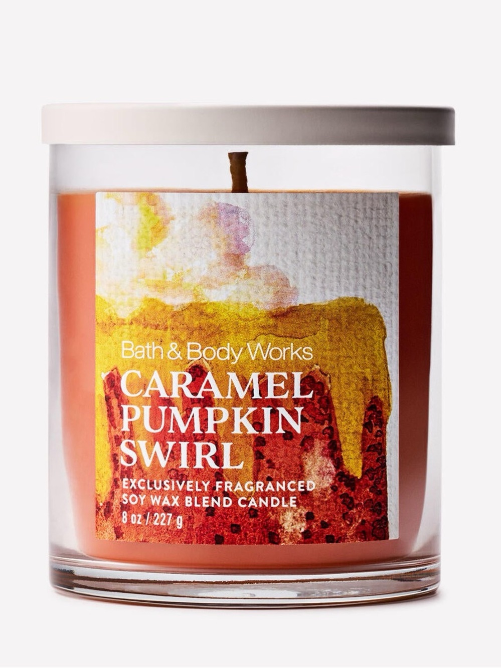 🍮 2026 Bath & Body Works Caramel Pumpkin Swirl Single Wick Candle 🎃✨